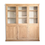Vaisselier ou bibliothque en chne dbut xxme