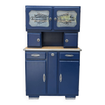 Superbe vaisselier buffet de cuisine meuble mado art déco Superbe vaisselier buffet de cuisine meuble mado art déco