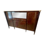 Vaisselier, buffet vitr, annes 1960