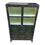 Vaisselier industriel vintage