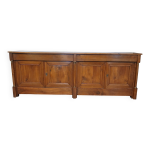 Vaisselier en poirier, 4 portes