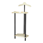 Valet de chambre ou gu�ridon vintage des ann�es 1930, en bois peint