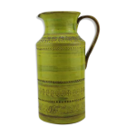 Vase aldo londi pour bitossi cramique vert