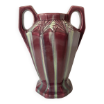 Vase amphore faencerie de vierzon louis gueule