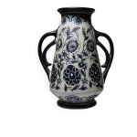 Vase ancien art déco 1920 - 40 en grès fin, style art nouveau et chinoiserie Vase ancien art déco 1920 - 40 en grès fin, style art nouveau et chinoiserie
