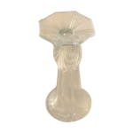 Vase ancien en verre  col ouvert de style annes 40
