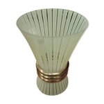 Vase des annes 60 en verre
