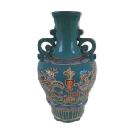 Vase  anses d'origine asiatique milieu 20me siecle