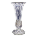 Vase art deco en verre