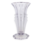 Vase art dco en verre