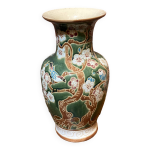 Vase asiatique en cramique