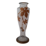 Vase baccarat modle platanes 1909