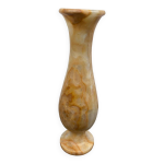 Vase balustre en onyx