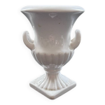 Vase blanc styl mdicis