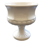 Vase blanc style mdicis