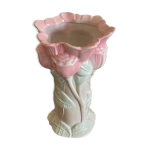 Vase bo�te bouquet tulipes moul� rose
