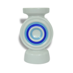 Vase ou bougeoir en porcelaine - pop art Vase ou bougeoir en porcelaine - pop art
