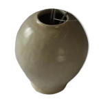 Vase boule en grs