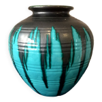 Vase boule jean gaziello vallauris