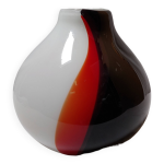 Vase boule murano pop seventies