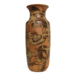 Vase en c�ramique � les cyclades � - roland zobel, anduze