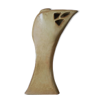 Vase en cramique forme libre design contemporain dcoration scandinave poterie artisanale grs