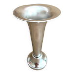 Vase cornet trompette soliflore vintage 1970 inoxal france acier inox Vase cornet trompette soliflore vintage 1970 inoxal france acier inox