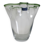Vase corolle en verre et cristal villeroy et boch