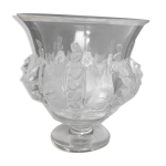 Vase en cristal lalique modle dampierre