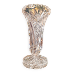 Vase en cristal taill