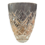 Vase en cristal taill, saint louis, baccarat, bohme