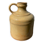 Vase cruche en terre cuite �maill�e ancienne