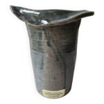 Vase forme libre en cramique sign colette szostak