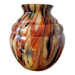 Vase en glaçure opaline art déco, verreries de scailmont belgië Vase en glaçure opaline art déco, verreries de scailmont belgië