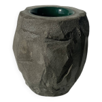 Vase / grand pot en bton sculpt