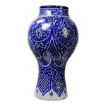 Vase, jarre marocaine en cramique artisanale khabia, fs xix - xxe