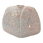 Vase lentille cramique maille vintage, design des annes 70, sign virebent