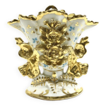 Vase de mari�e en porcelaine vieux paris xix�me si�cle