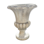 Vase mdicis en pierre reconstitue vers 1950