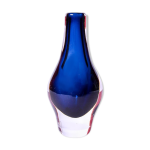 Vase miniature en verre par mona morales - schildt pour kosta 1950s