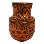 Vase orange cume de mer fat lava