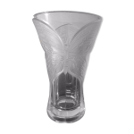 Vase papillon cristal d arques