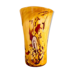 Vase en p�te de verre la roch�re