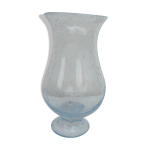Vase photophore biot de couleur bleu Vase photophore biot de couleur bleu