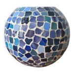 Vase - photophore en mosaque