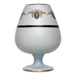 Vase  pied, pot en cramique - manufacture flora keramiek gouda holland