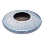 Vase plat en cramique par nadia et alain pinel