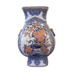 Vase, potiche en faïence de gien, gien ancien Vase, potiche en faïence de gien, gien ancien