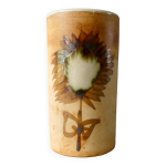 Vase rouleau poterie la colombe, années 70 Vase rouleau poterie la colombe, années 70
