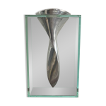 Vase soliflore en aluminium